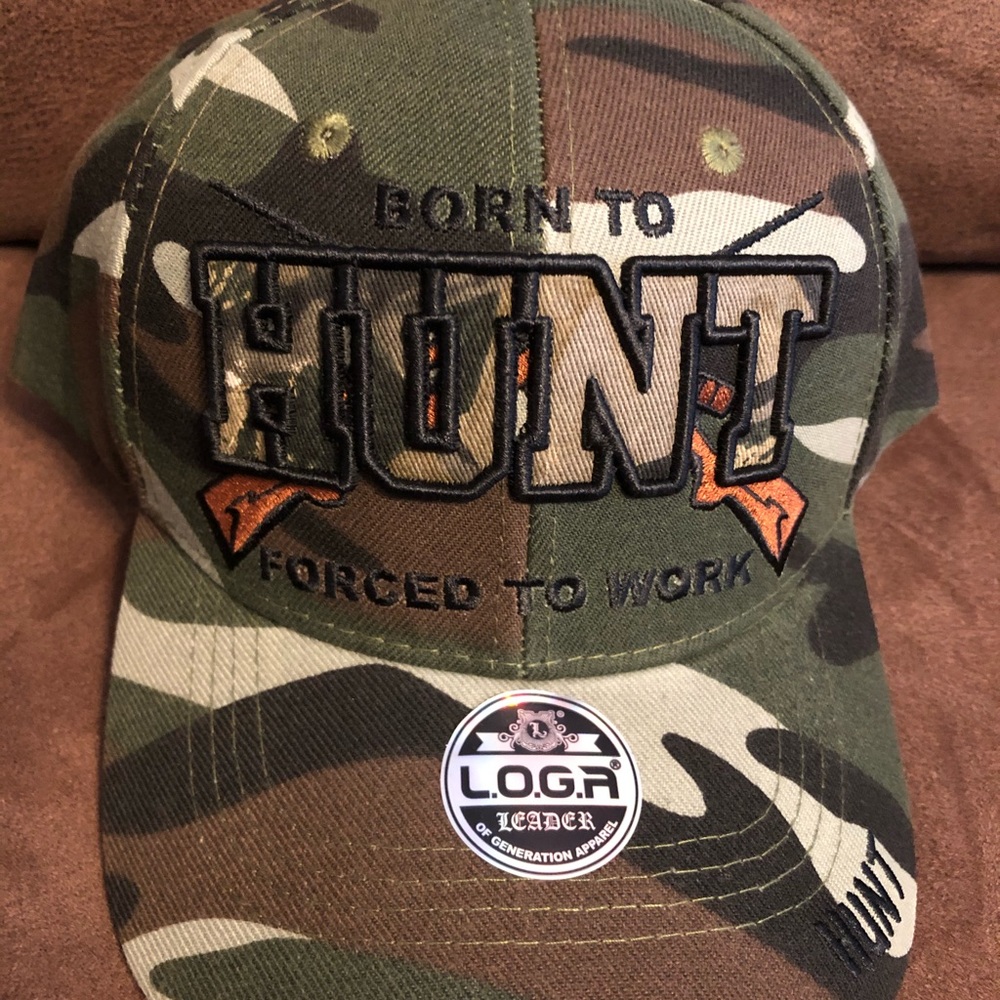 Camouflage hunting cap new!